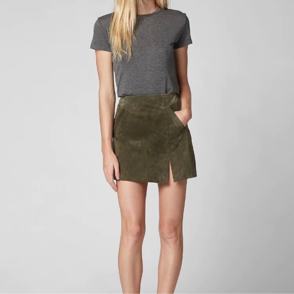 Blank NYC Olive Mini Skirt